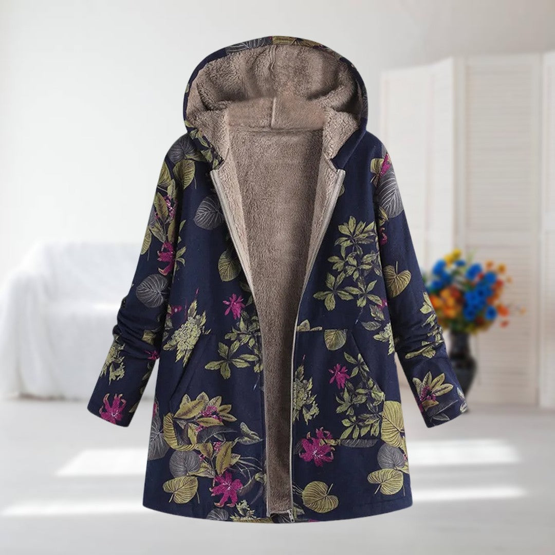 FLORA | Warm, Softly Lined Cardigan Parka