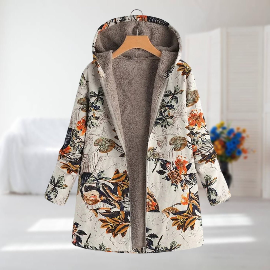 FLORA | Warm, Softly Lined Cardigan Parka