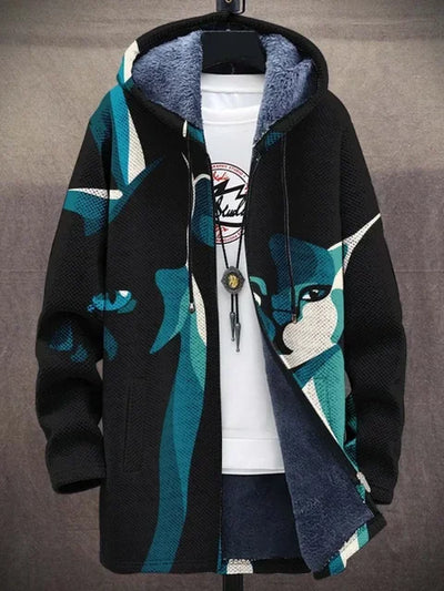 Anna | Artistic Print Coat