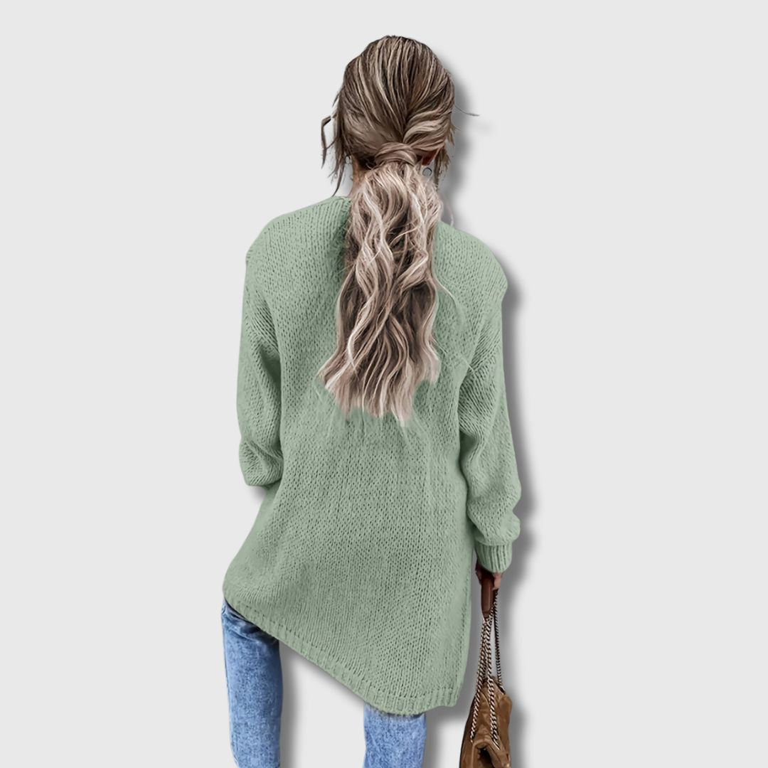 Gaëlle - Elegant Long Cardigan for Women