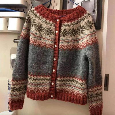 Elena | Vintage Icelandic Cardigan