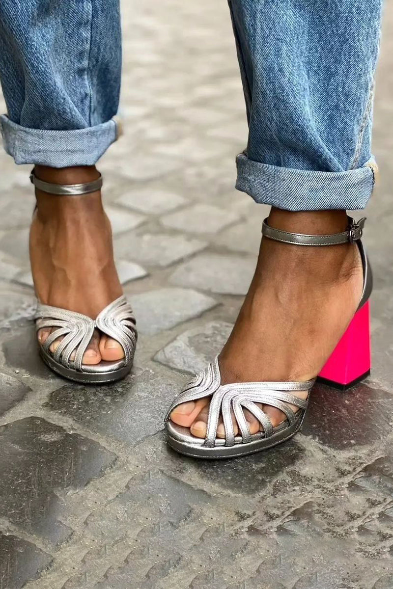 Amelinde™ | Elegant T-Strap Heels