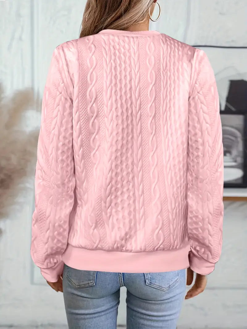 Eldoria™ | Textured Zip-Up Bomber Jacket