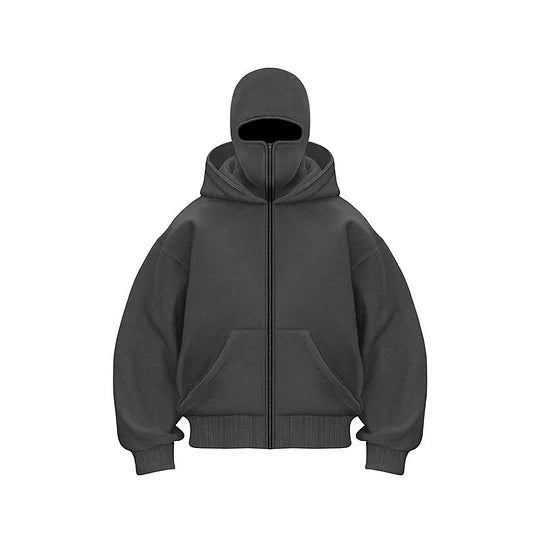 MAYO | Trendy Two-Layered Hoodie