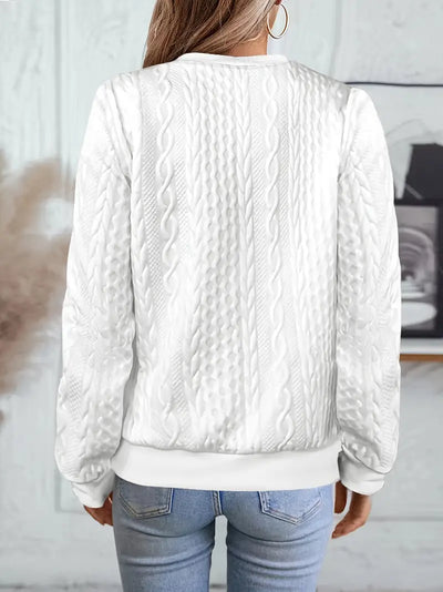 Eldoria™ | Textured Zip-Up Bomber Jacket