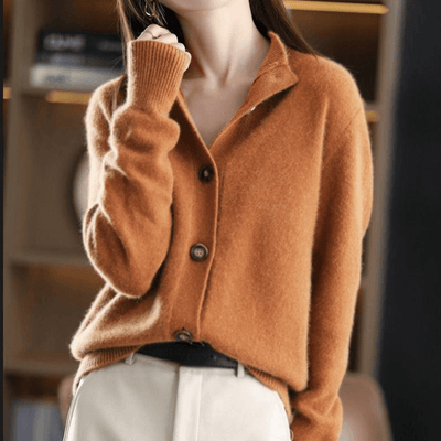 Isolde™ | Opulent Cashmere Knit Cardigan