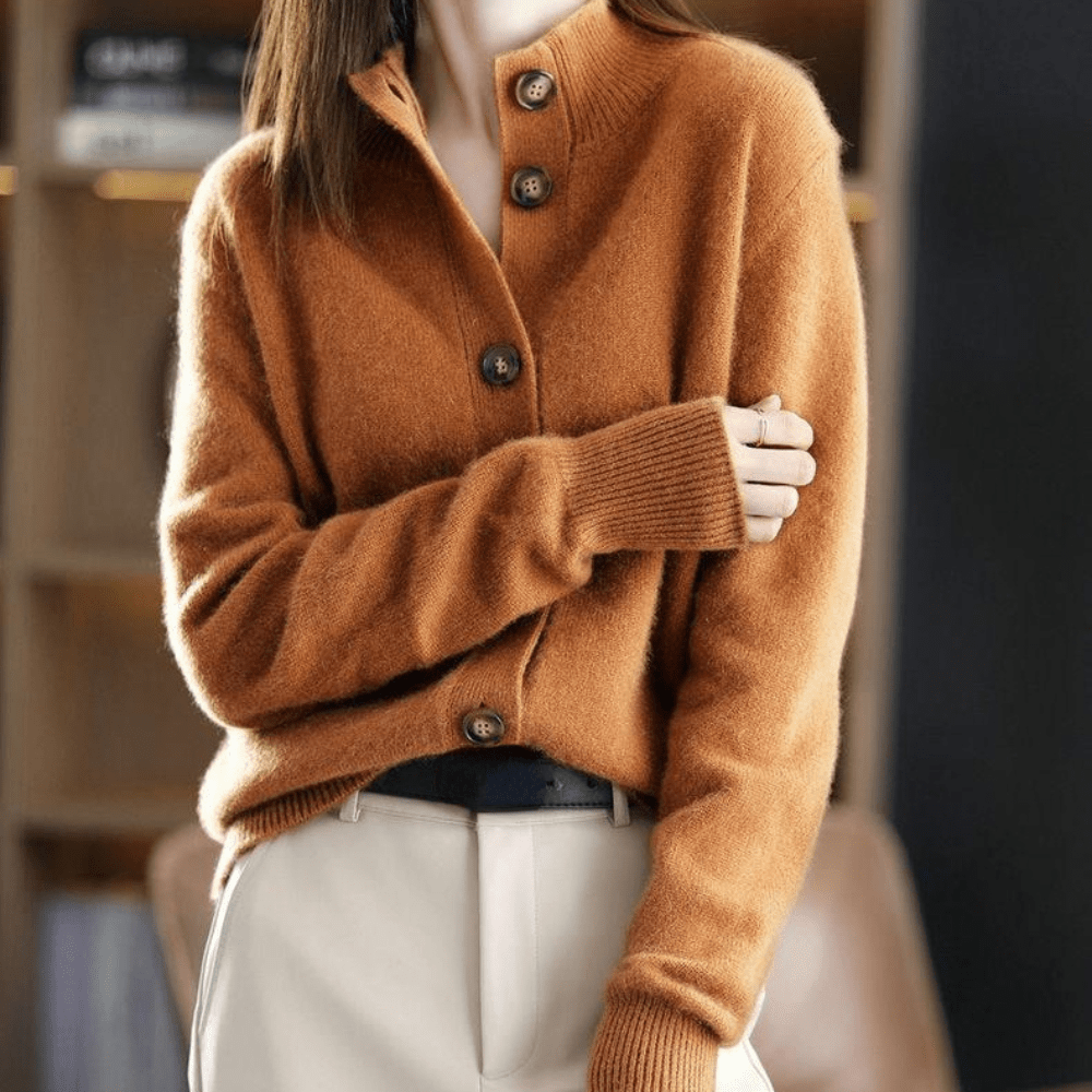 Isolde™ | Opulent Cashmere Knit Cardigan