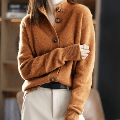 Isolde™ | Opulent Cashmere Knit Cardigan