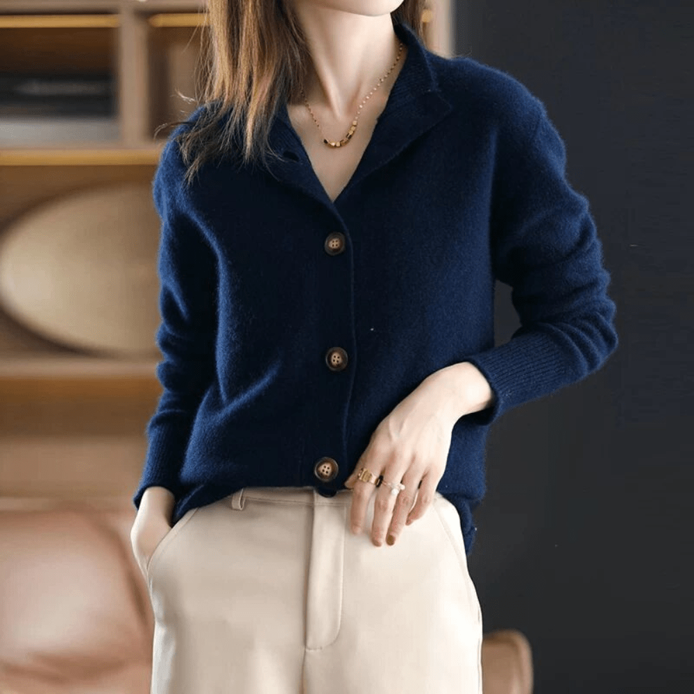 Ingrid | Knit Cashmere Gilet