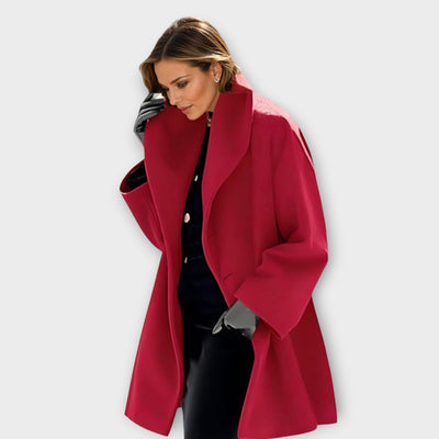 Astridelle™ | Luxe Windproof Wool Overcoat