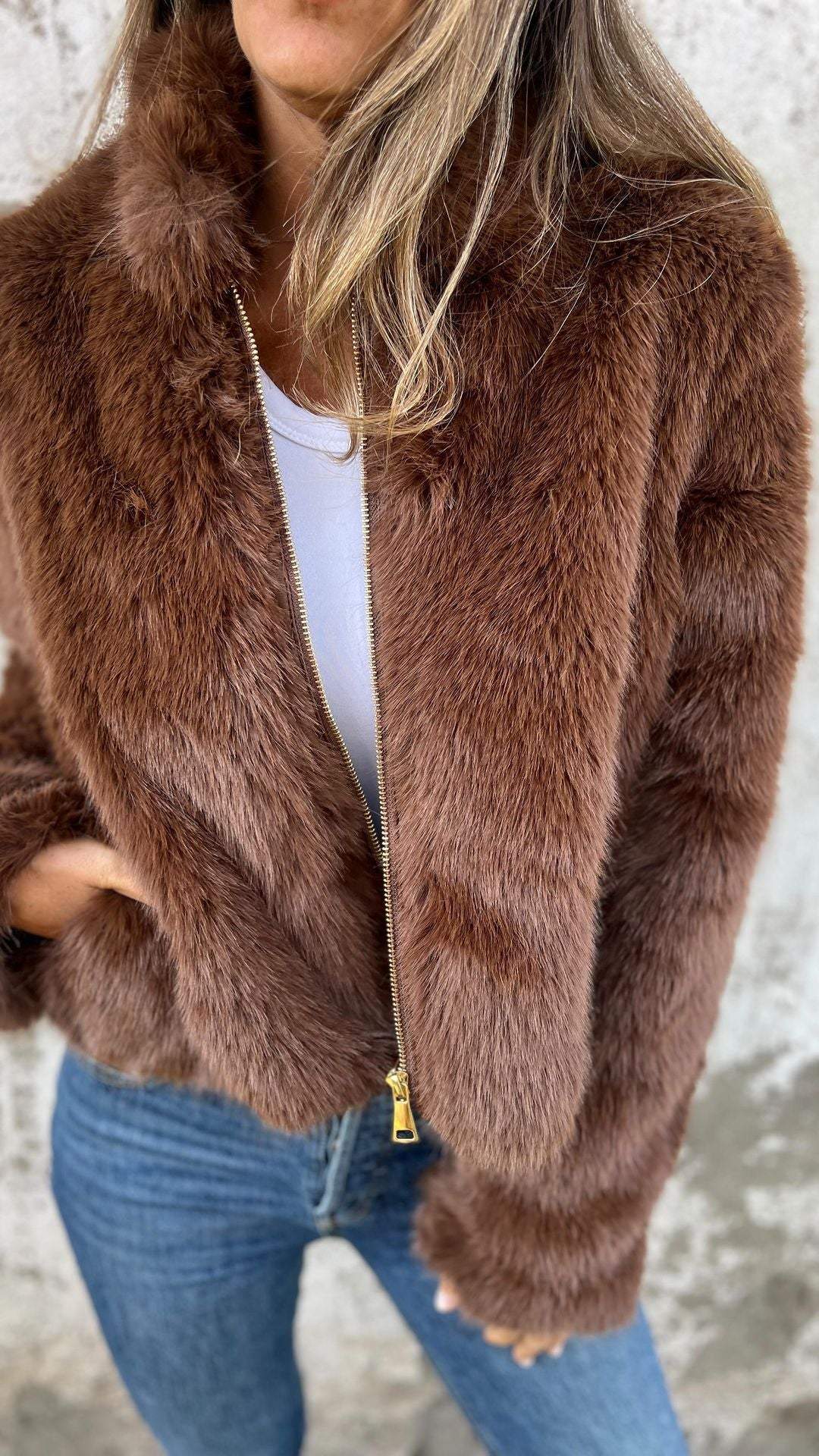 Sara™ | Luxury fur coat
