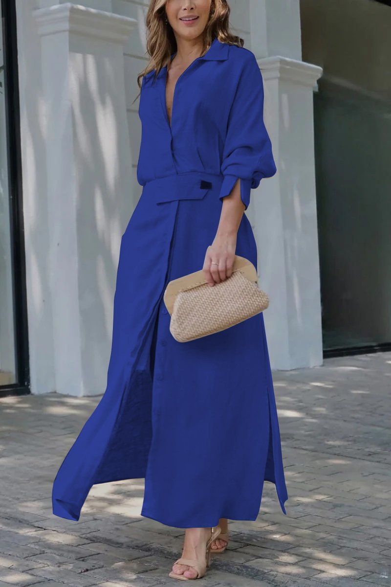 Victoria™ | Ethereal Draped Linen Trench Coat