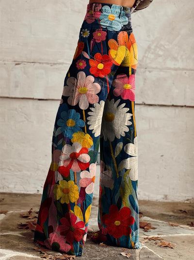 Gera - Joyful Flower Pants