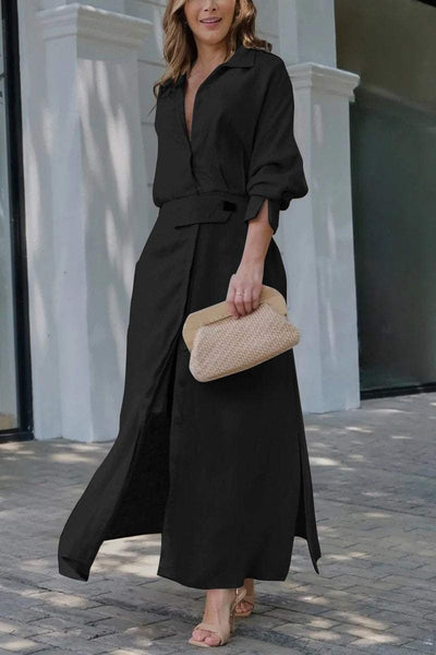 Victoria™ | Ethereal Draped Linen Trench Coat