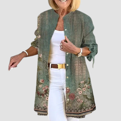 Florina™ | Light Floral Print Cardigan